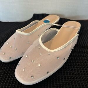 🆕Atalina White Mesh Mules